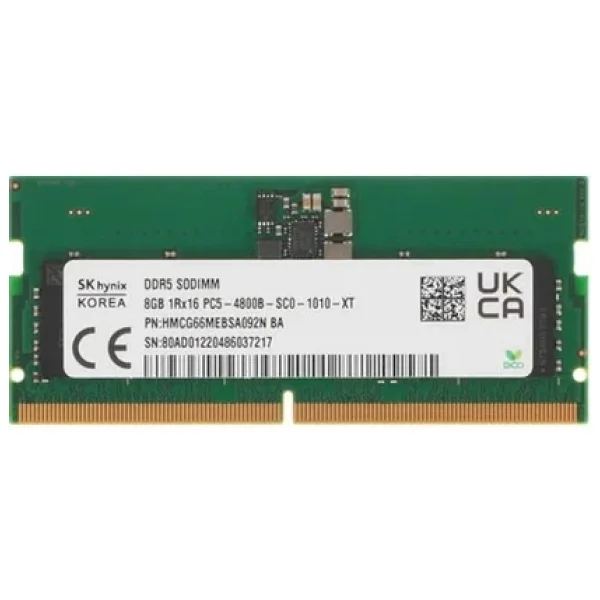 Skhynix 8 GB 4800 MHz Cl40 Hmcg66mebsa092n DDR5 RAM - Görsel 4