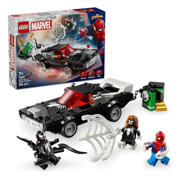 Lego 76309 Marvel Örümcek Adam Venom Arabasına Karşı - Görsel 3