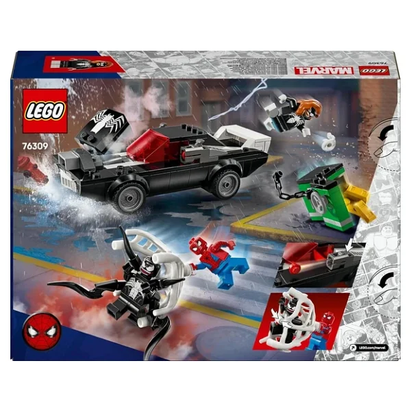 Lego 76309 Marvel Örümcek Adam Venom Arabasına Karşı - Görsel 8