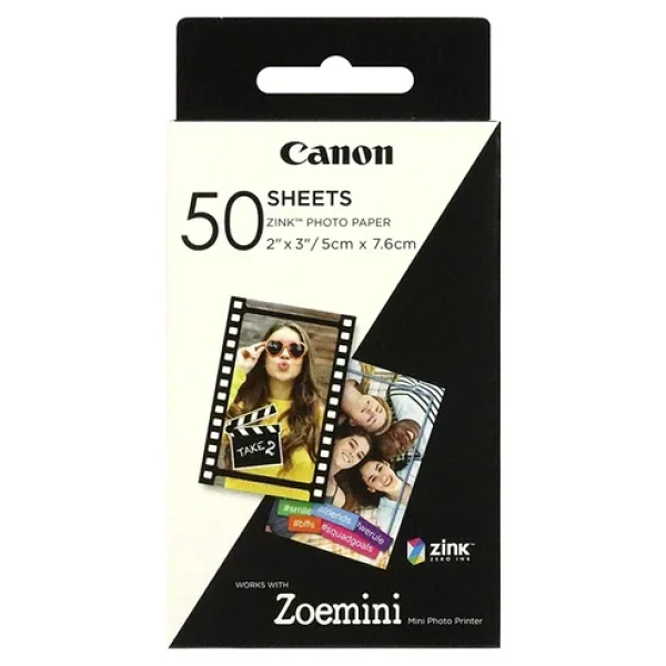 Canon Zink Paper Zp-2030 50 Adet Fotoğraf Kağıdı - Görsel 2