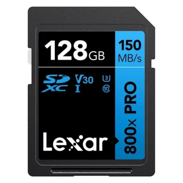 Lexar Blue Series 800x Pro Lsd0800p128g Class 10 Uhs-I U3 V30 128 GB Hafıza Kartı - Görsel 4
