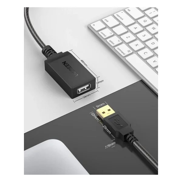 Ugreen 10319 5 M USB 2.0 Uzatma Kablosu - Görsel 9