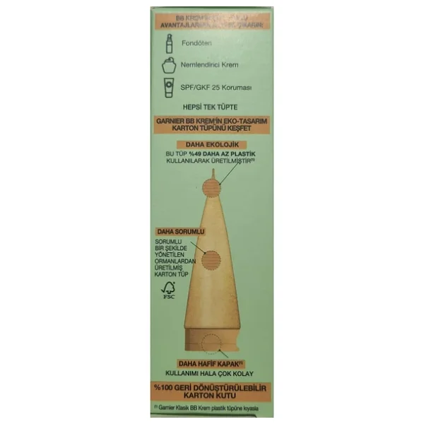 Garnier Hyaluronik Aloe 5'i 1 Arada Orta Ton Spf 25 50 Ml Bb Krem - Görsel 7