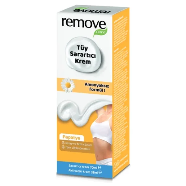 Remove Care Tüy Sarartıcı Krem Amonyaksız 70+35 Ml - Görsel 3