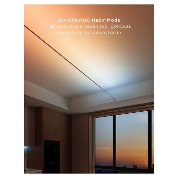 Govee Strip Light Skyline Kit Rgbwwıc H61b8 4 M Şerit LED - Görsel 9