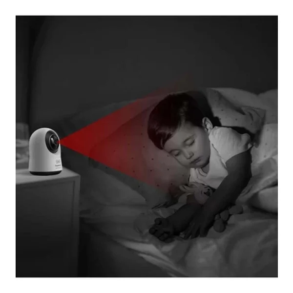 Baseus Security P1 Pro 5 Mp 360 Derece Gece Görüşlü Ip Wi-Fi Güvenlik Kamerası - Görsel 9