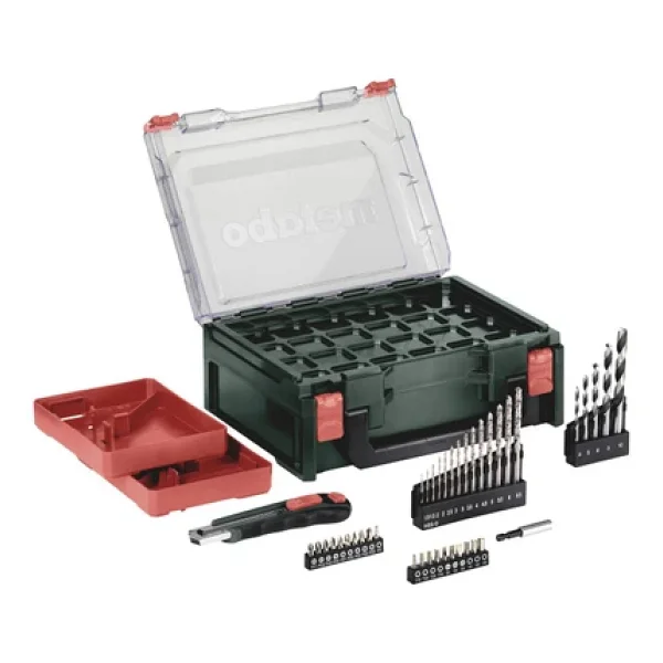 Metabo Powermaxx Bs 600080710 41 Parça Aksesuar + Çift Akülü 2 Ah Matkap - Görsel 4
