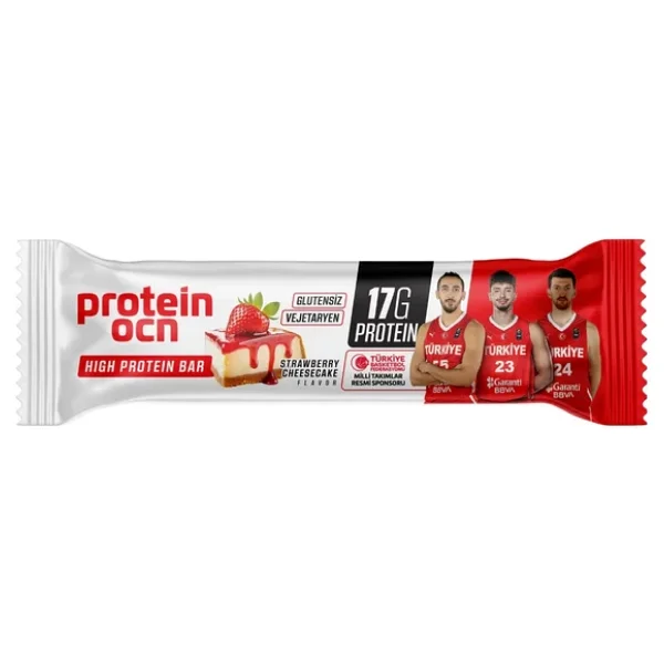 Proteinocean Çilekli Cheesecake Protein Bar 50 G (2 Adet) - Görsel 6