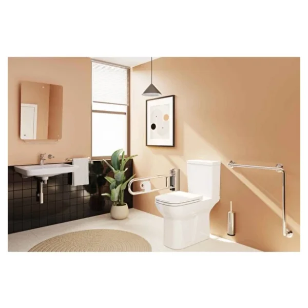 Vitra A44287 Arkitekta Krom Tuvalet Fırçası - Görsel 4