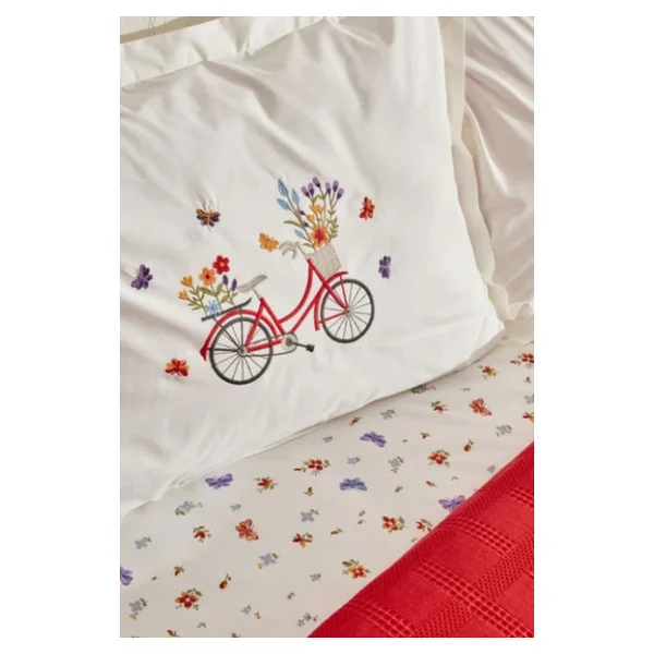 Karaca Home Susie Beyaz Tek Kişilik Nish Set - Görsel 7