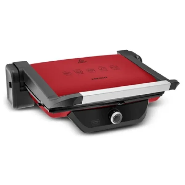 Karaca Gastro Classic Matte Red 2000 W Izgara ve Tost Makinesi - Görsel 3