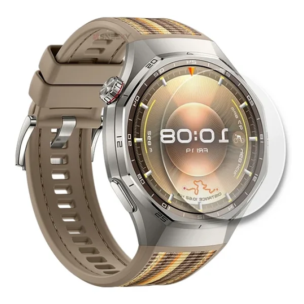 Huawei Watch Gt6 Pro 46mm Uyumlu Kolay Takılabilir Takma Aparatlı Temperli Cam Ekran Koruyucu - Görsel 2