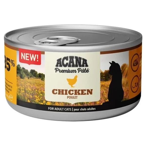 Acana Premium Ezme Tavuk Etli 85 Gr Yetişkin Konserve Kedi Maması - Görsel 3