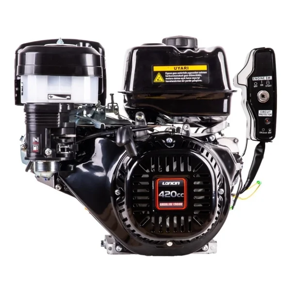Loncin G420fd-I Eur5 Marşlı 15 Hp Yatay Milli Kamalı Benzinli Motor - Görsel 4