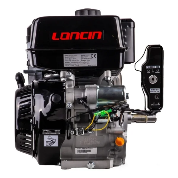 Loncin G390fd-I Eur5 Marşlı Yatay Milli Kamalı Benzinli Motor - Görsel 5