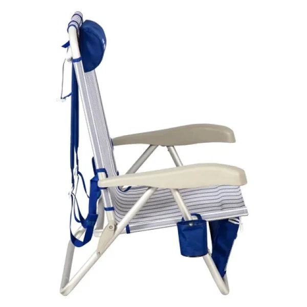 Aygaz Outdoor 5 Kademeli Katlanır Plaj Sandalyesi - Görsel 4
