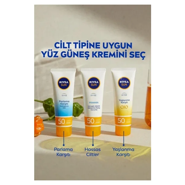 Nivea Hassas Yatıştırıcı 50 ml 50 Faktör Güneş Kremi - Görsel 8