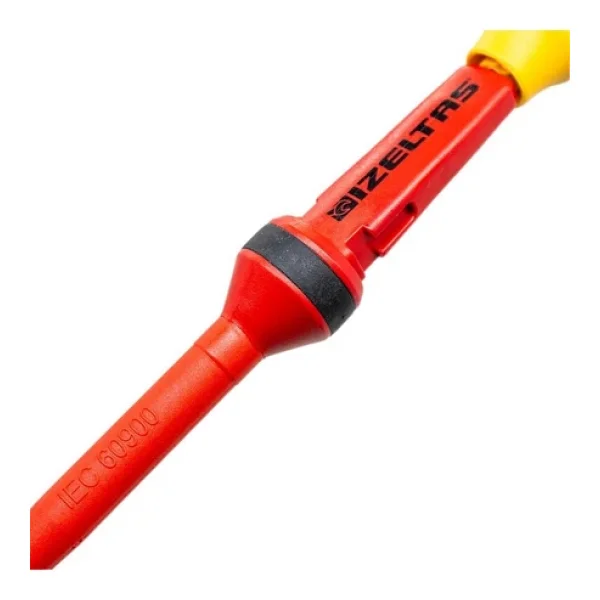 İzeltaş 14000005333 1000 V İzoleli 6.5x100 Mm Düz Tornavida - Görsel 5