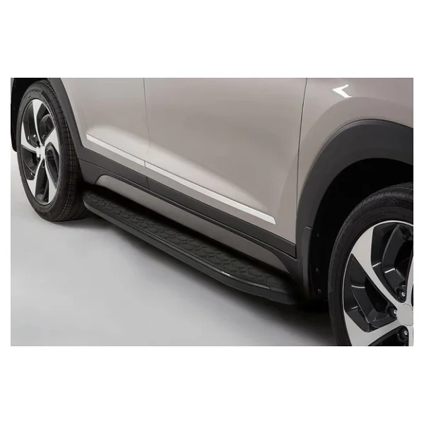 Omsa Line Ssangyong Torres Evx 2024 Sonrası Blackline Mat Siyah Alüminyum Alınlı Yan Basamak - Görsel 6