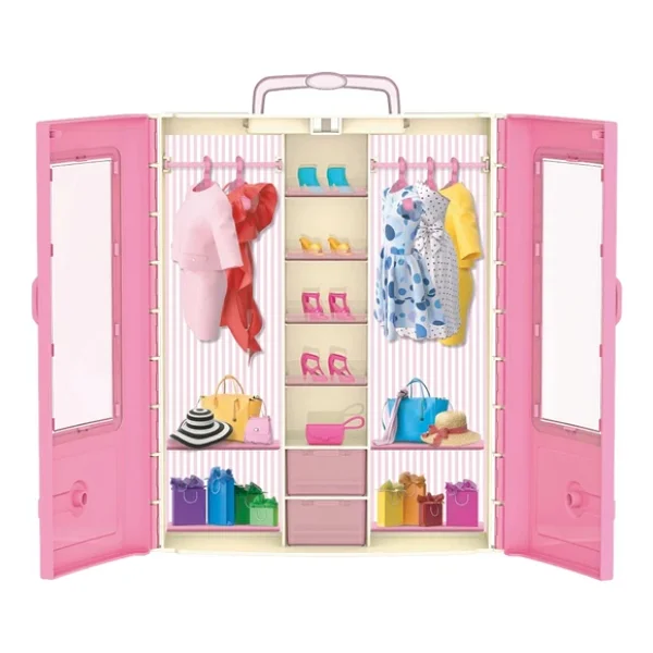 Linda'nın Gardırobu - Barbie Dolap - Barbie Giysi Dolabı - Barbie Gardırop - Barbienin Kıyafet Dolap - Görsel 7
