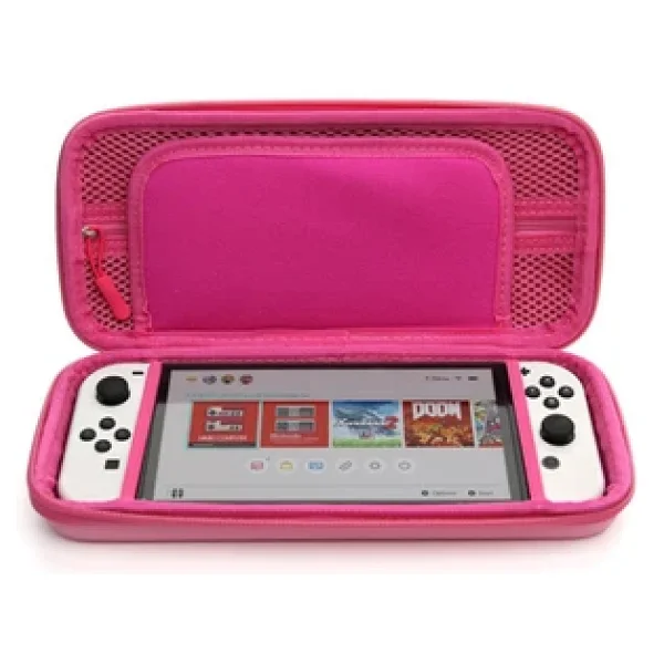 Nintendo Switch/Switch OLED Oyun Konsolu Koruyucu Taşıma Ve Seyahat Çantası - Görsel 4