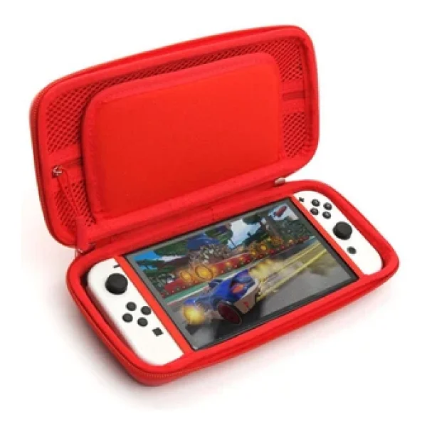 Nintendo Switch/Switch OLED Oyun Konsolu Koruyucu Taşıma Ve Seyahat Çantası - Görsel 10