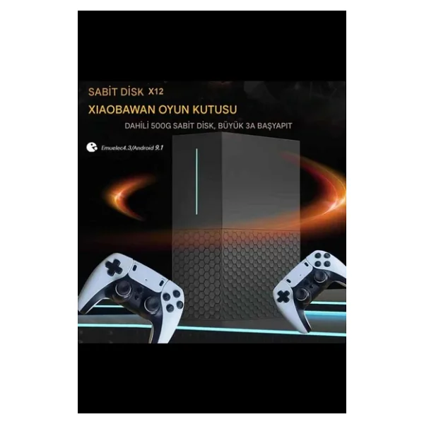 Xg-12 500gb Android TV+Game Cube 4K Hdmı +Ethernet 3d Retro Arcade Oyun Konsolu - Görsel 5