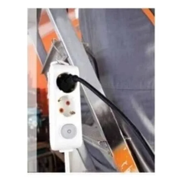 Viko Multi-Let 90137505 Topraklı Anahtarlı Siyah 5 M 5'li Priz - Görsel 6