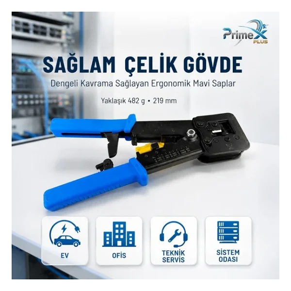 Primex Px-8060y Sıkma Pensesi - Görsel 7