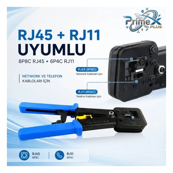 Primex Px-8060y Sıkma Pensesi - Görsel 6