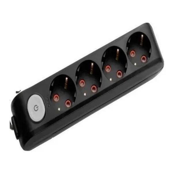 Viko Multi-Let Topraklı Anahtarlı 1 M 4'lü Priz - Görsel 4