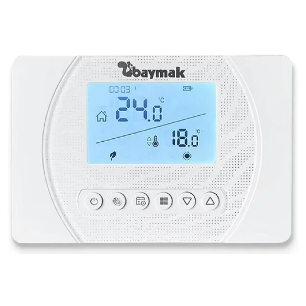 Baymak Logi Pro S Kablosuz Oda Termostatı - Görsel 3