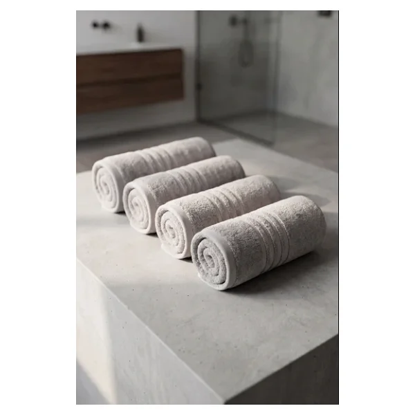 Varol 4 Adet Kronos Serisi Otel El Yüz Havlusu 50x90 300gr - Görsel 5