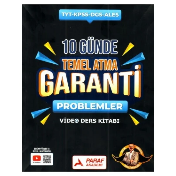 Paraf Yayınları Tyt Problemler Z Takımı 10 Günde Temel Atma Garanti Video Ders Kitabı - Görsel 4