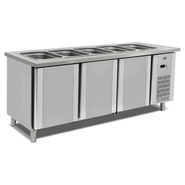 Emperoemp.Bss.60 Soguk Servis Unitesi Buzdolapli 5x1/1 Gn - Görsel 3