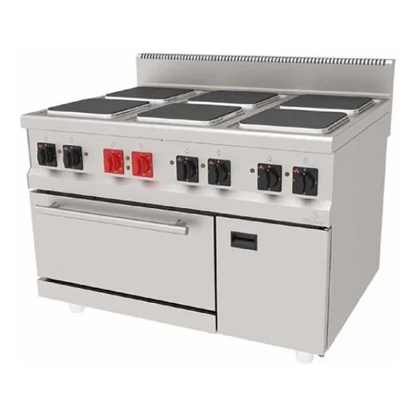 Atalay AEK-1290 Kuzine 6 Gözlü Elektrikli Ocak - Görsel 3