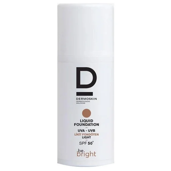 Dermoskin Be Bright Spf 50+ Medium 33 Ml Likit Fondöten - Görsel 6