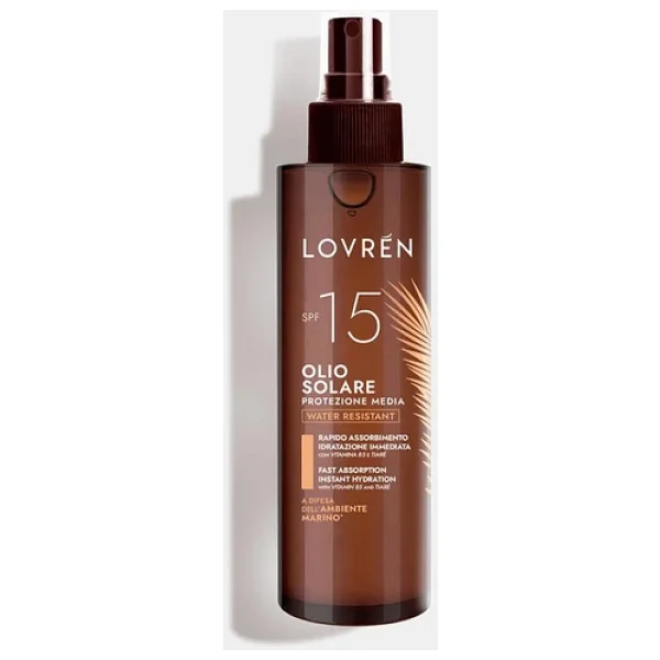 Lovren Solaire Double Sun Sun Oil Spf15 Güneş Koruyucu Güneş Yağı 100ml - Görsel 4
