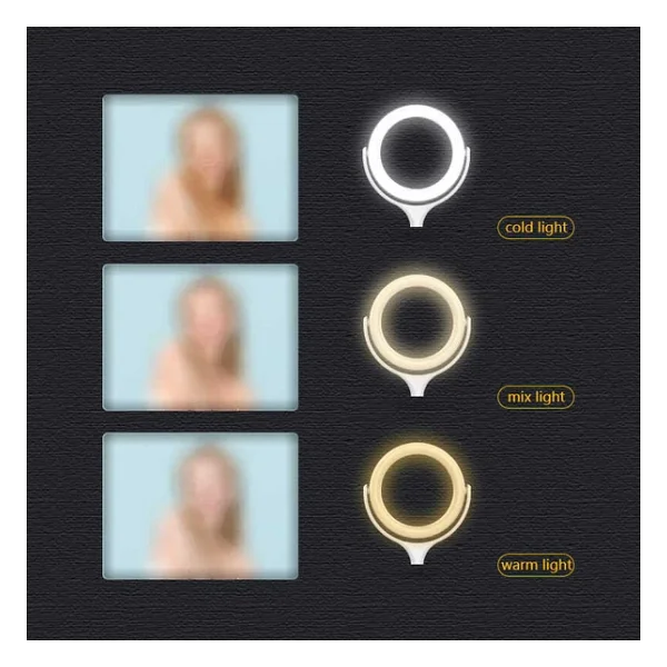 Zore F-537 30 Cm Ring Light - Görsel 6