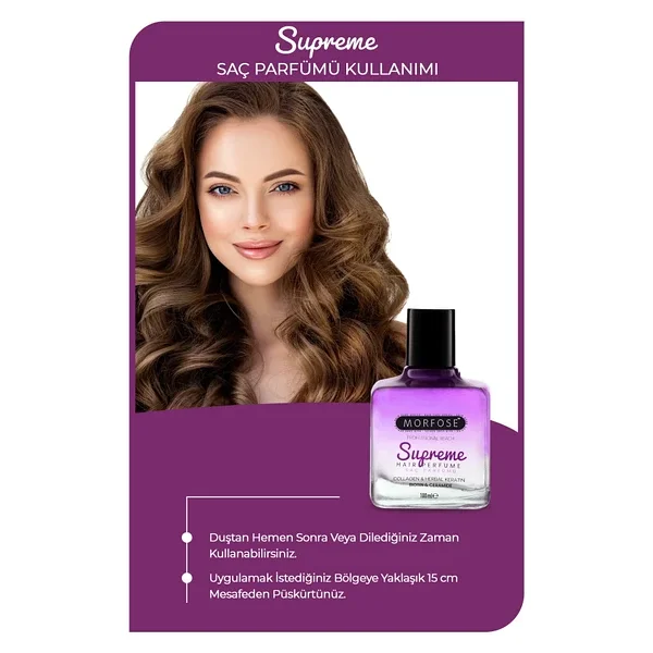 Morfose Supreme 100 Ml Saç Parfümü - Görsel 5