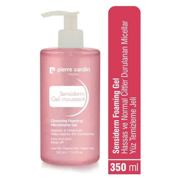 Pierre Cardin Sensiderm Foaming Gel Hassas Ve Normal Ciltler Durulanan Micellar Yüz Temizleme Jeli 350 Ml - Görsel 6