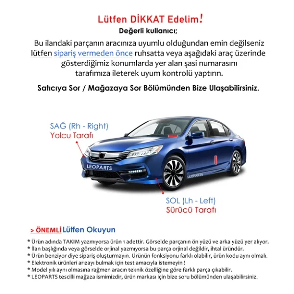 Leoparts Suzuki Vitara Sis Lambası (Gündüz Ledi) Sol 2016-2019 - Görsel 5