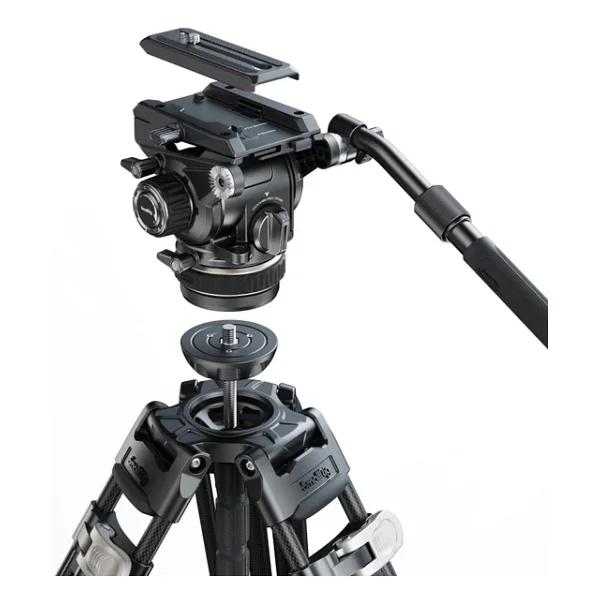Smallrig Ad-120 4463 Karbon Fiber Tripod Seti - Görsel 5