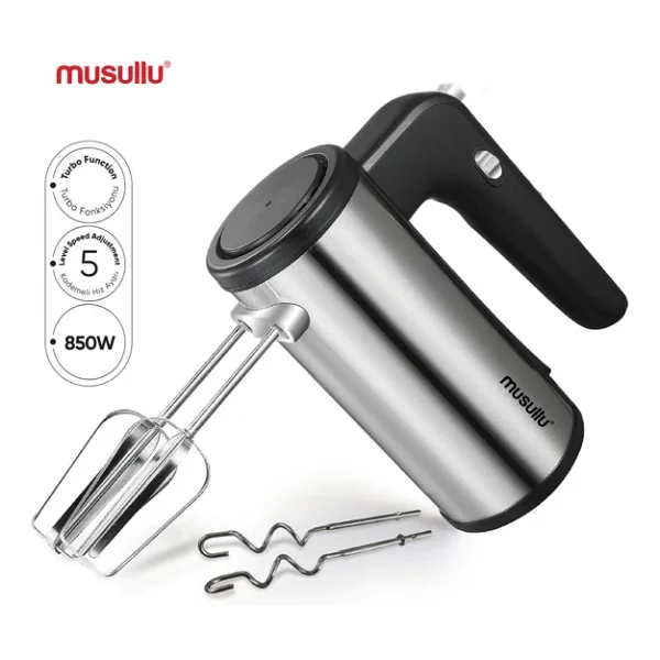 Musullu Mh-2008 850 W Mikser - Görsel 6