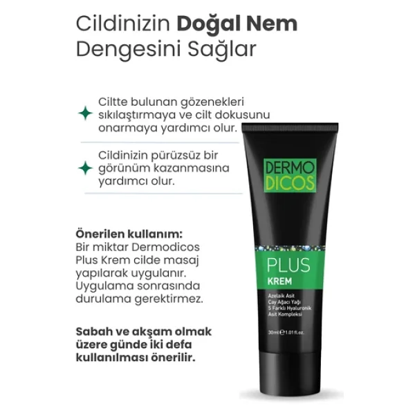 Tto Akne Ve Rozasea Bakım Seti Temizleme Jeli Dermodicos Plus - Görsel 6