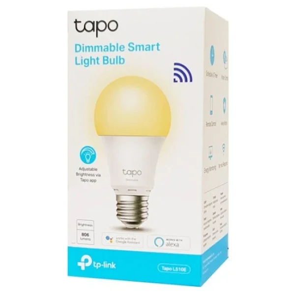 Tp-Link Tapo L510e 8.7 W-60 W E27 Akıllı LED Ampul - Görsel 3