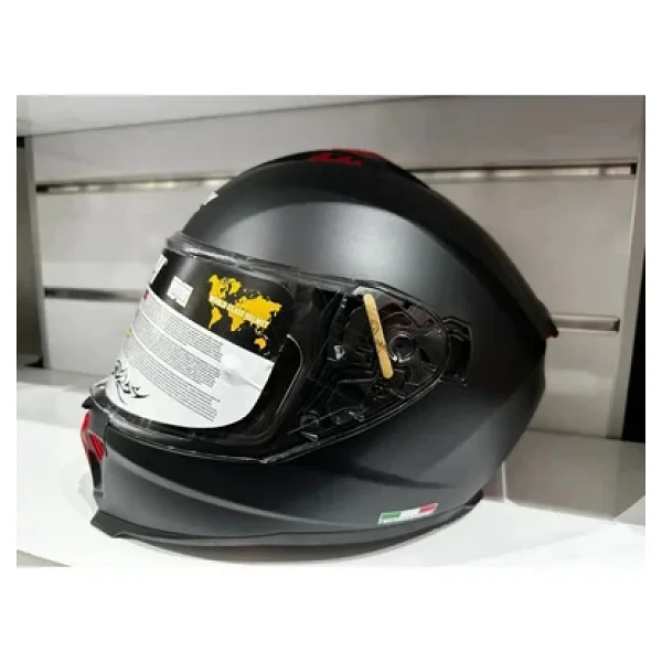 Sway Sw 865 Mat Siyah Full Face Motor Kaskı - Görsel 6