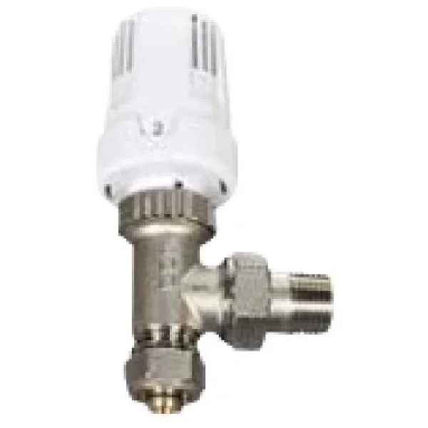 E.C.A. Rv3 602120549 1/2" Köşe Termostatik Radyatör Vanası - Görsel 3