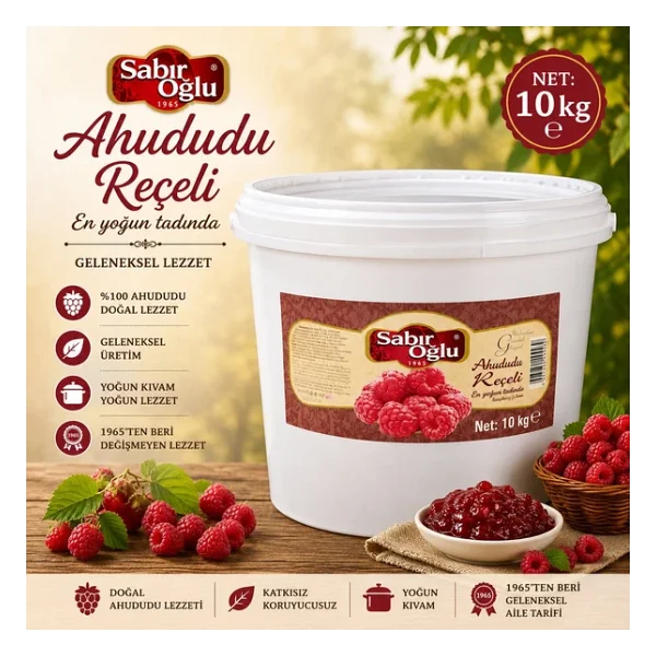 Sabıroğlu Kova Ahududu Reçeli 10 Kg - Görsel 3