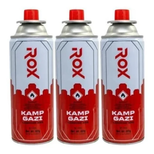 Rox Camping 227 Gr 3 Adet Gaz Kartuşu - Görsel 4